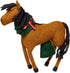 Hand Felted Wool Horse Wreath Christmas Tree Topper Arcadia Home - ARCADIA HOME